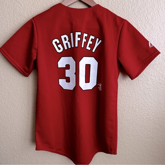 Red Sox Majestic Griffey Jersey - Picture 2 of 8